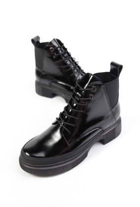 Ботинки кожаные Benito 1300/12/02 new- фото 1 - интернет-магазин обуви Pratik