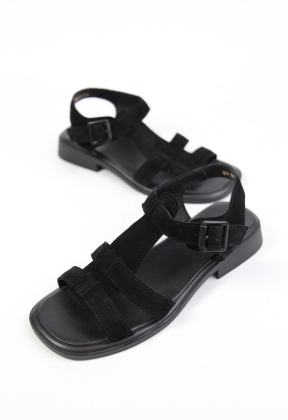 Сандалии замшевые Benito 0113/02 new- фото 1 - интернет-магазин обуви Pratik