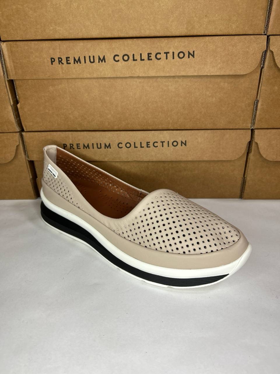 картинка Балетки кожаные Benito от магазина Pratik