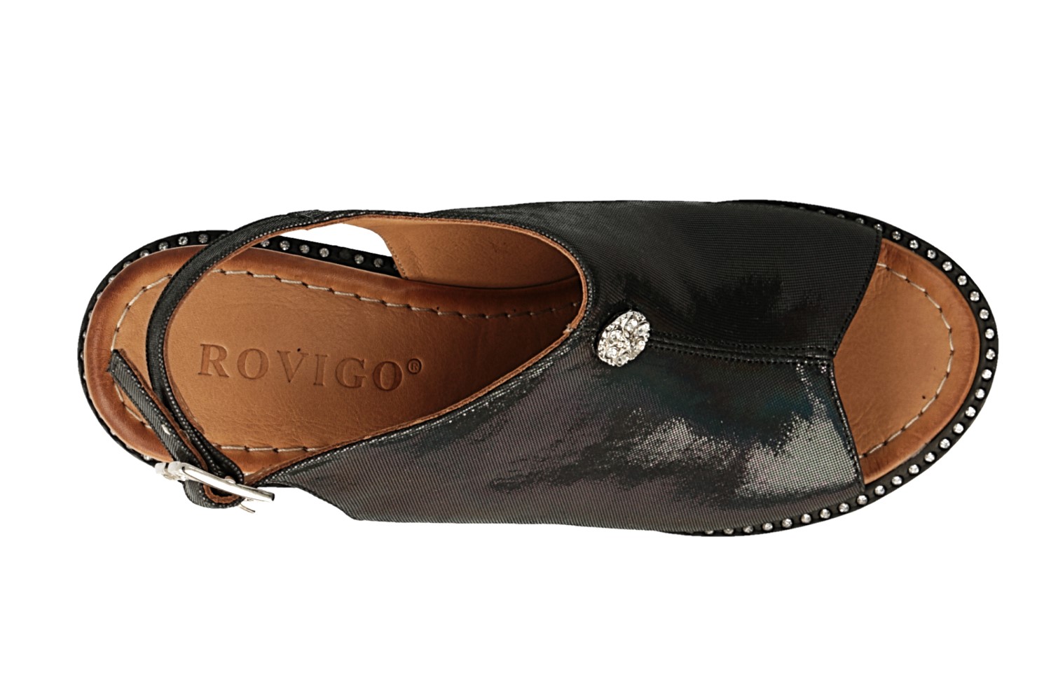 картинка Босоножки кожаные ROVIGO от магазина Pratik