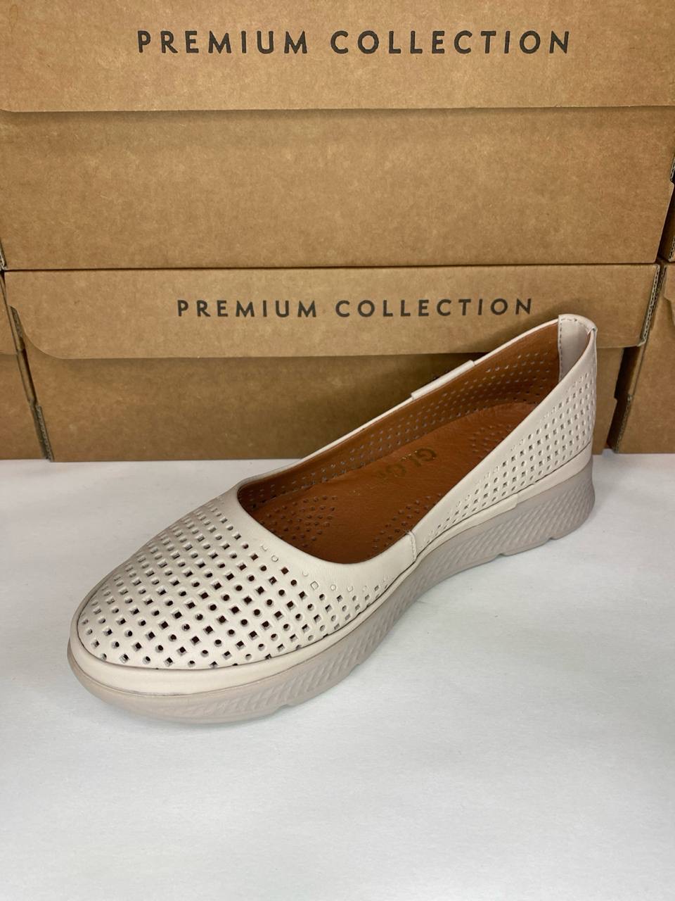 картинка Балетки кожаные Benito от магазина Pratik