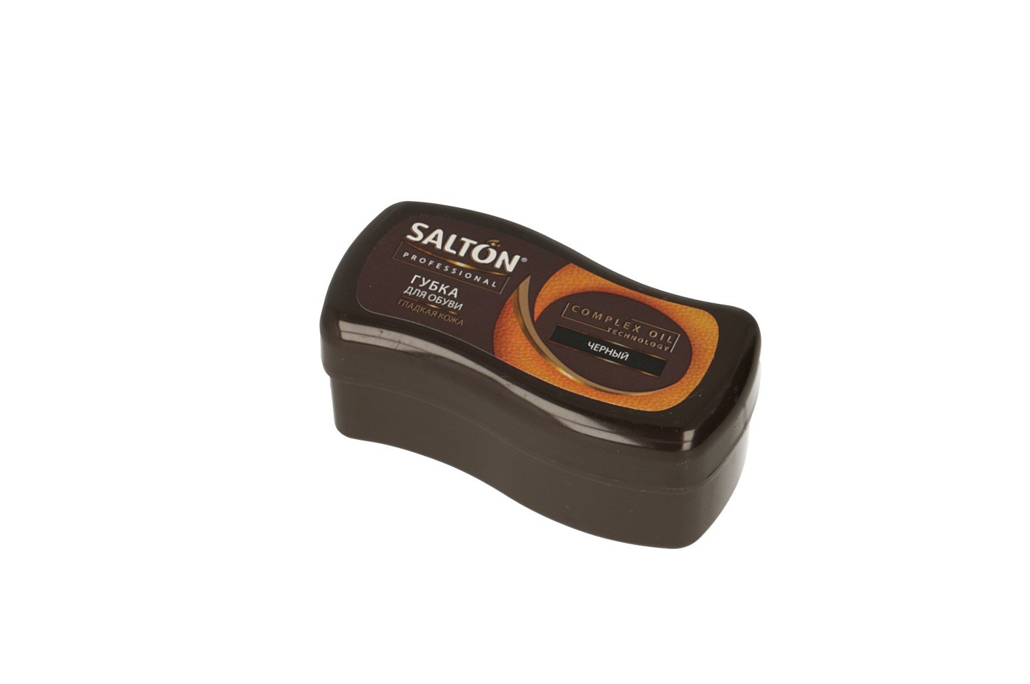 картинка Губка для гладкой кожи Salton " Complex Oil ", черная от магазина Pratik