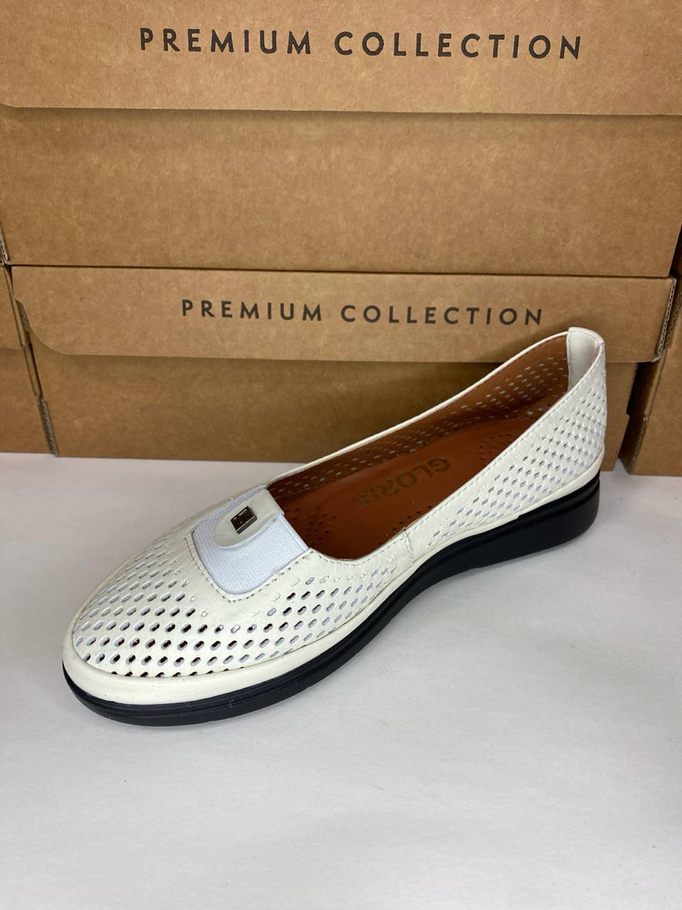 картинка Балетки кожаные Benito от магазина Pratik