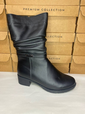 Сапоги кожаные Benito GL0961 new- фото 1 - интернет-магазин обуви Pratik