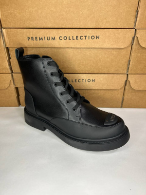 Ботинки кожаные Benito BE1040 new- фото 1 - интернет-магазин обуви Pratik