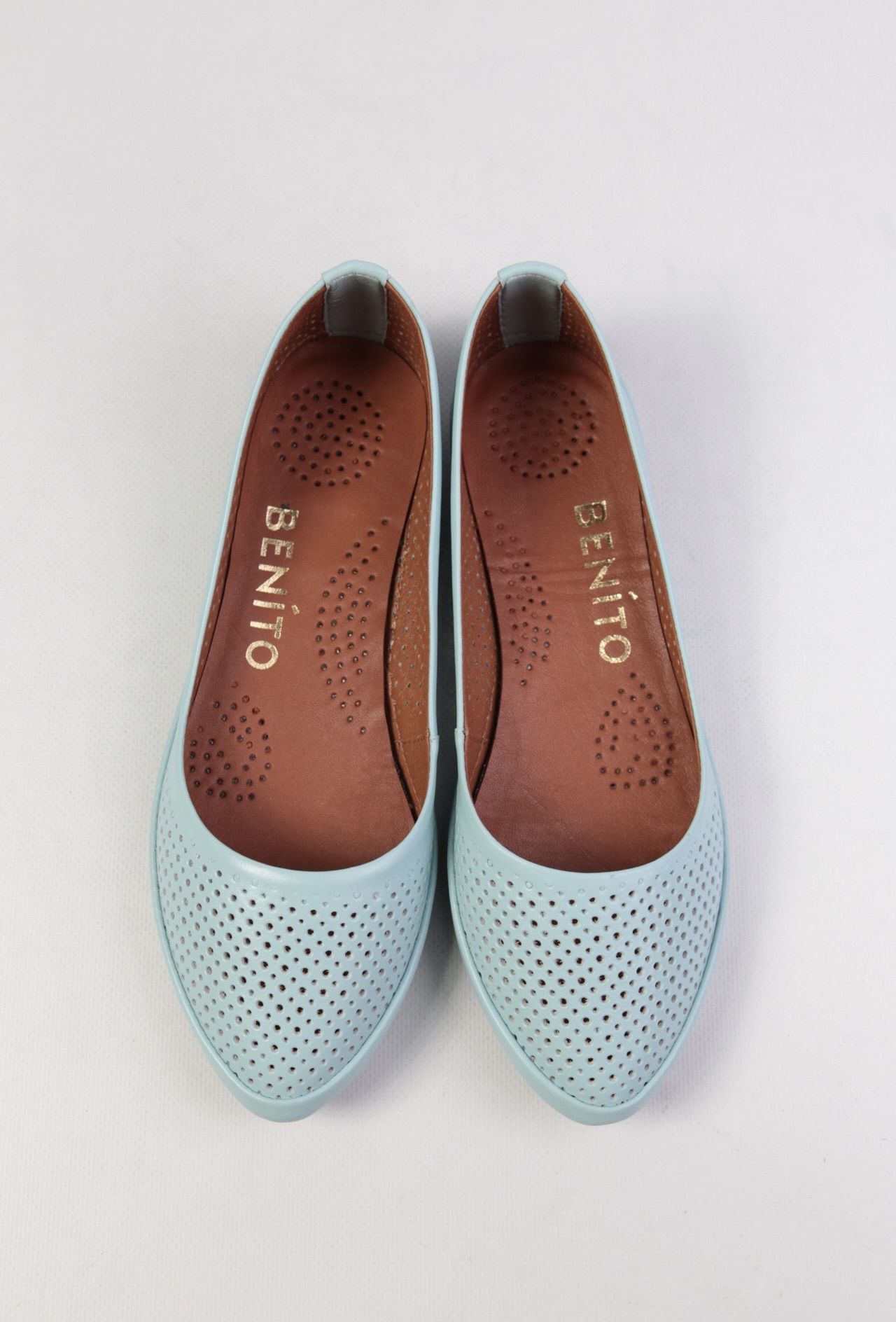 картинка Балетки кожаные Benito от магазина Pratik