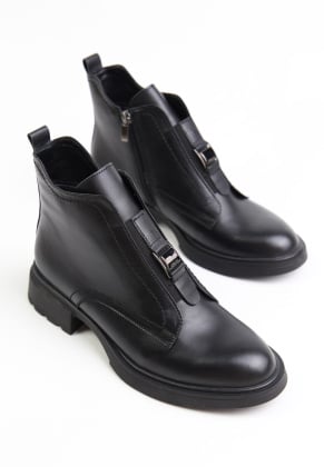 Ботинки кожаные Benito 1166/01/02 new- фото 1 - интернет-магазин обуви Pratik