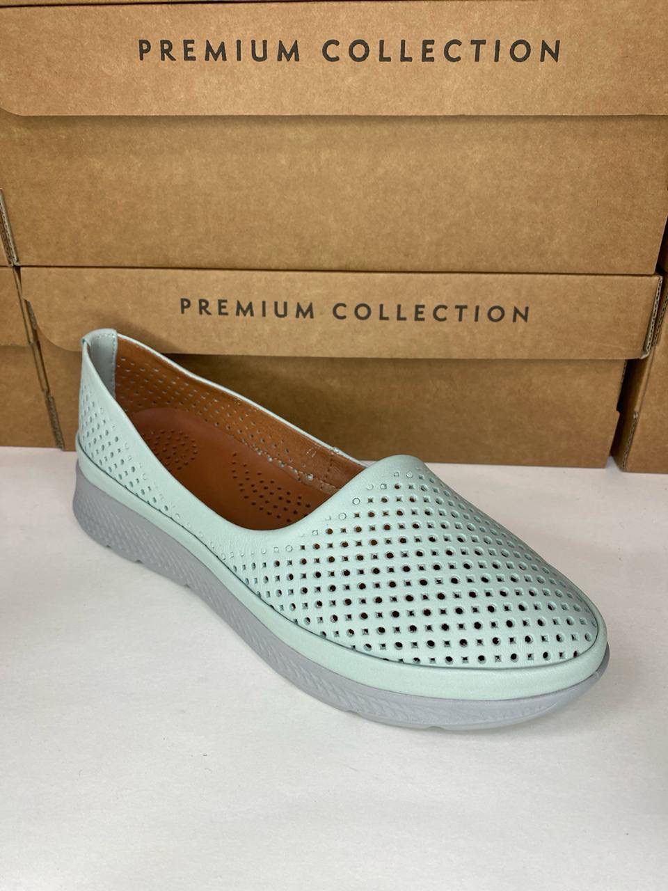 картинка Балетки кожаные Benito от магазина Pratik