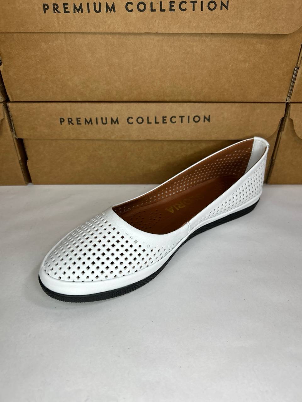 картинка Балетки кожаные Benito от магазина Pratik