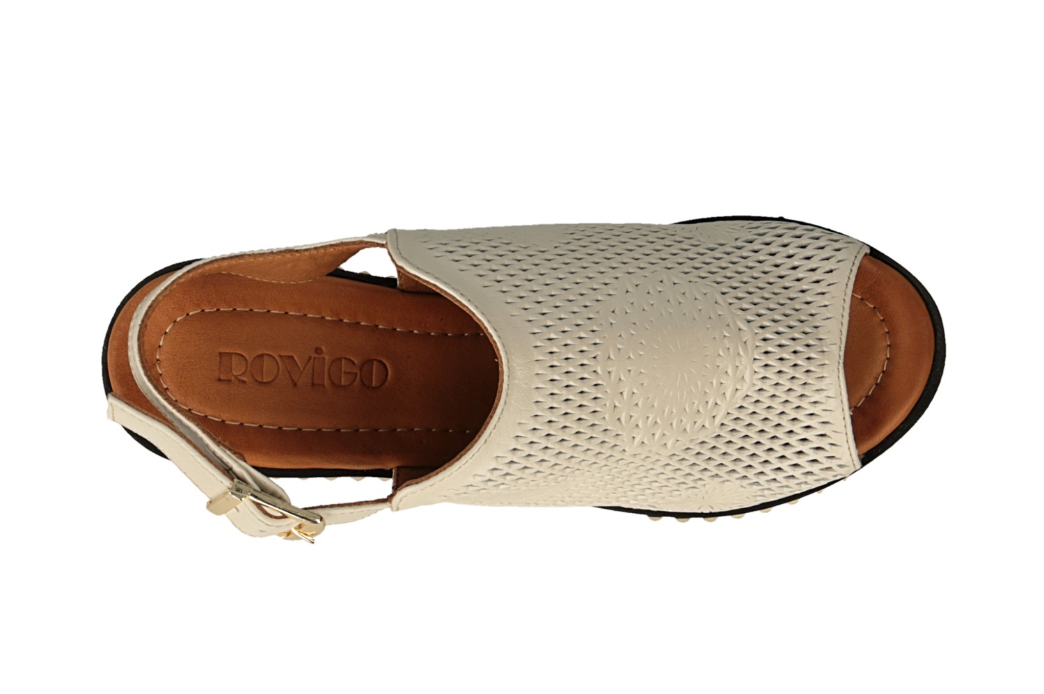 картинка Босоножки кожаные ROVIGO от магазина Pratik