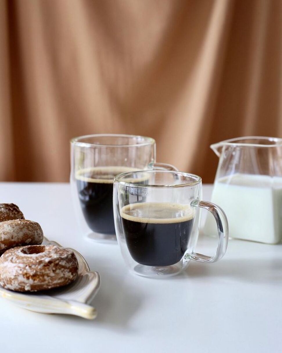 картинка Чашка с двойными стенками 250 мл от магазина Pratik