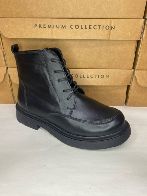 Ботинки кожаные Benito GL0903 new- фото 1 - интернет-магазин обуви Pratik