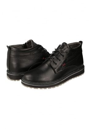 Ботинки кожаные Benito MXvebs2ch.k- фото 1 - интернет-магазин обуви Pratik