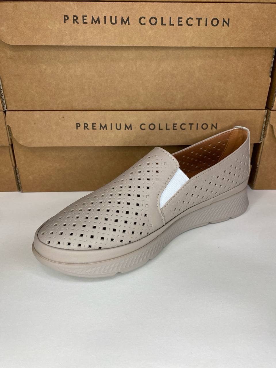 картинка Слипоны кожаные Benito от магазина Pratik