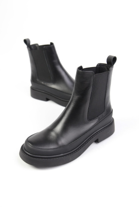 Ботинки кожаные Benito 1303/01/02 new- фото 1 - интернет-магазин обуви Pratik