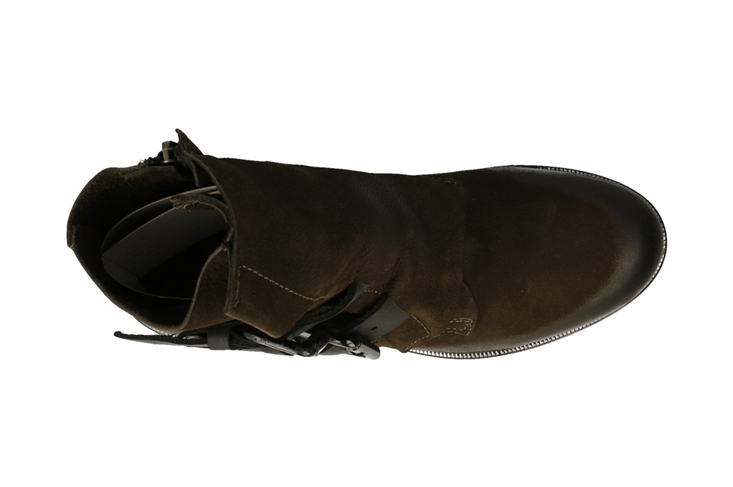 Ботинки нубуковые ROVIGO RV555-1030-1 фото 6 - интернет-магазин обуви Pratik
