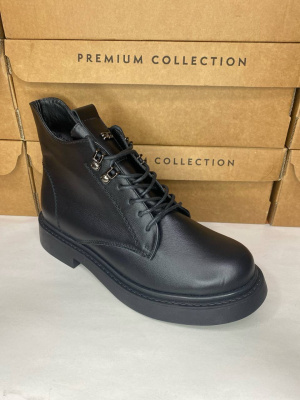 Ботинки кожаные Benito GL1017 new- фото 1 - интернет-магазин обуви Pratik