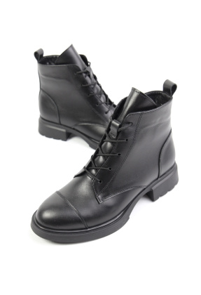 Ботинки кожаные Benito 1321/01/03 new- фото 1 - интернет-магазин обуви Pratik