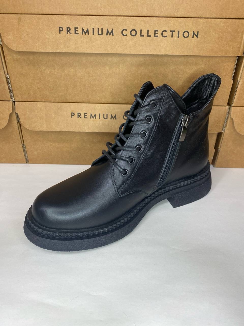 картинка Ботинки кожаные Benito от магазина Pratik