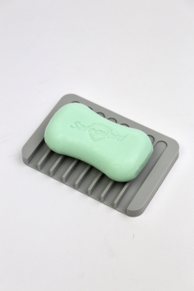 Мыльница силиконовая Серая  93- фото 1 - интернет-магазин обуви Pratik