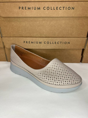 Балетки кожаные Benito GL0869 new- фото 1 - интернет-магазин обуви Pratik