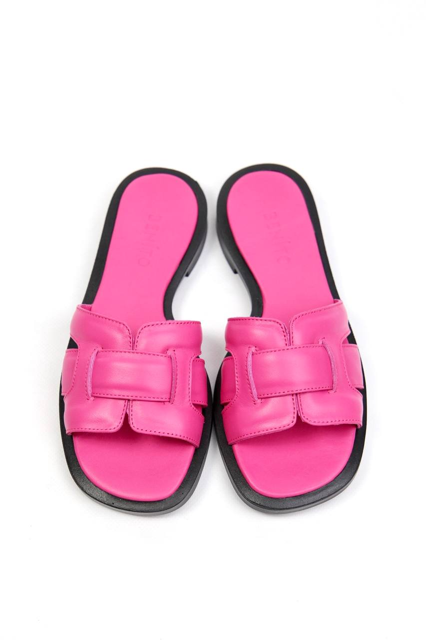 картинка Шлепанцы кожаные Benito от магазина Pratik