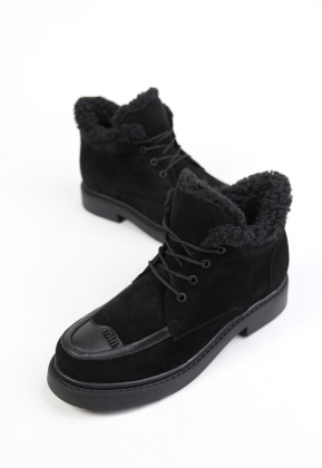 Ботинки замшевые Benito 1330/02-01/16 new- фото 1 - интернет-магазин обуви Pratik