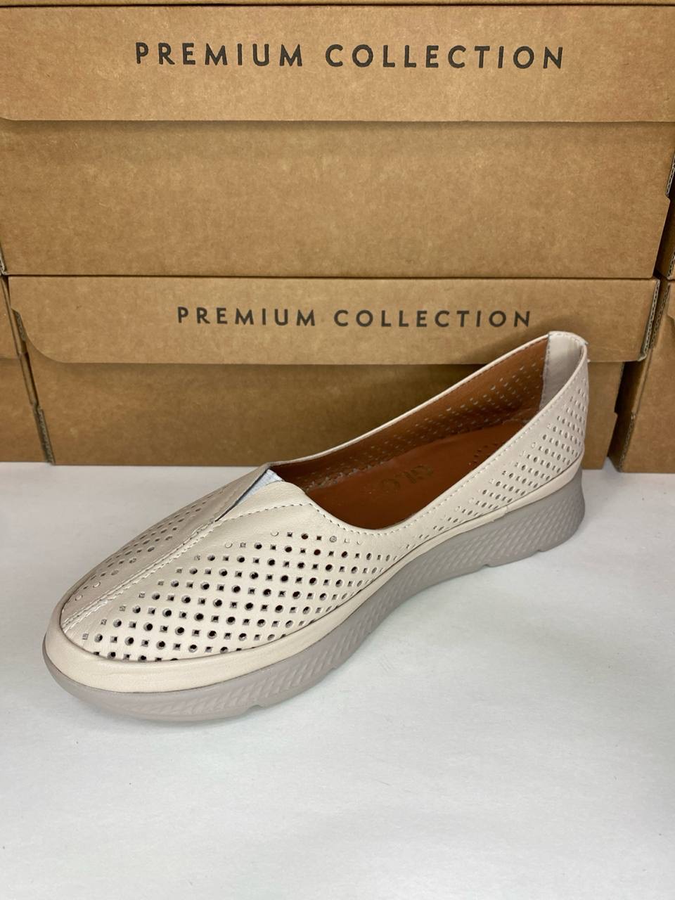 картинка Балетки кожаные Benito от магазина Pratik