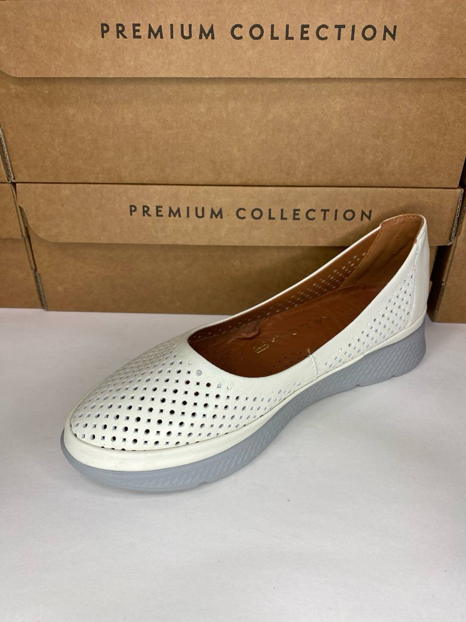 картинка Балетки кожаные Benito от магазина Pratik