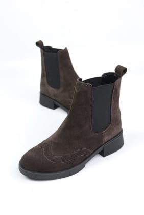 Ботинки замшевые Benito 1130-1/30/02 new- фото 1 - интернет-магазин обуви Pratik