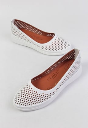 Балетки кожаные Benito 23675/1 new- фото 1 - интернет-магазин обуви Pratik