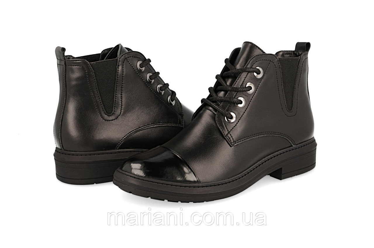 Ботинки кожаные Mariani 784/01 фото 1 - интернет-магазин обуви Pratik