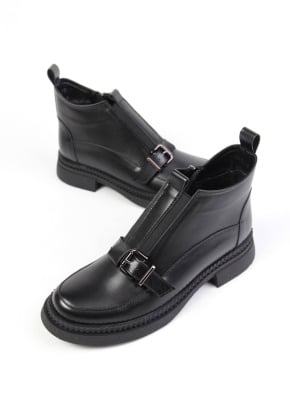 Ботинки кожаные Benito 1282/01/02 new- фото 1 - интернет-магазин обуви Pratik