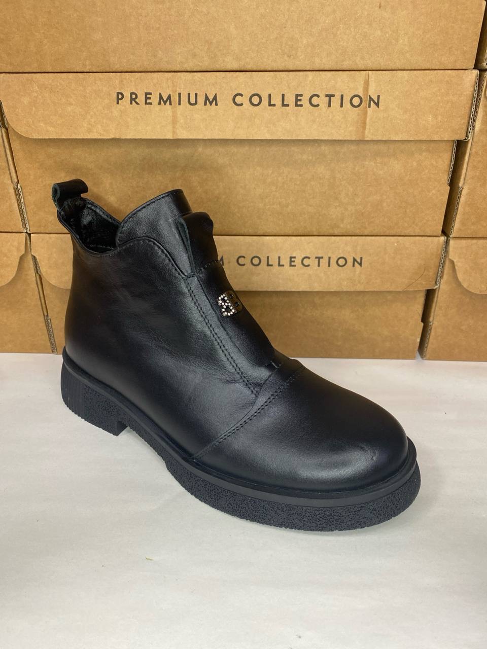 картинка Ботинки кожаные Benito от магазина Pratik