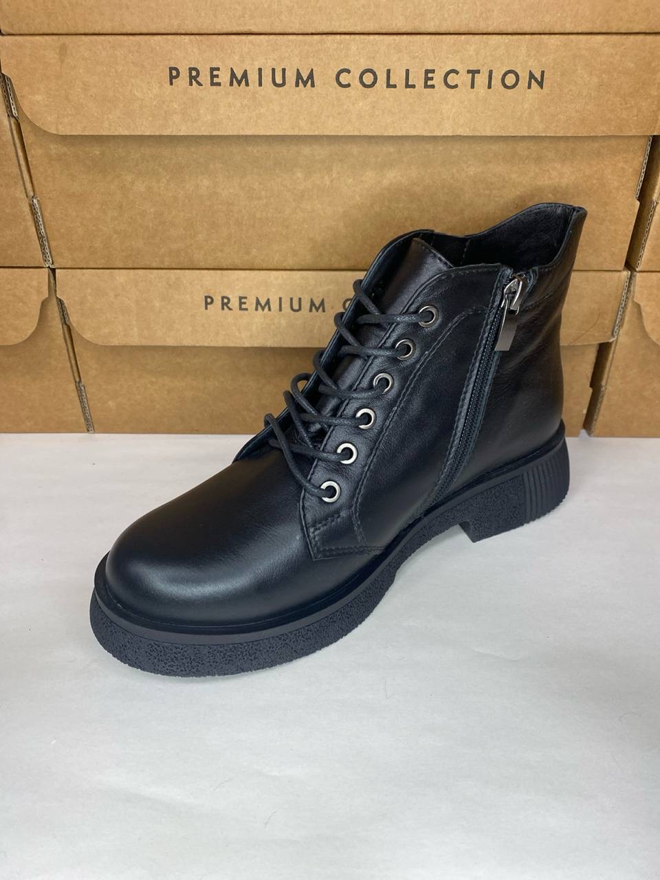 картинка Ботинки кожаные Benito от магазина Pratik