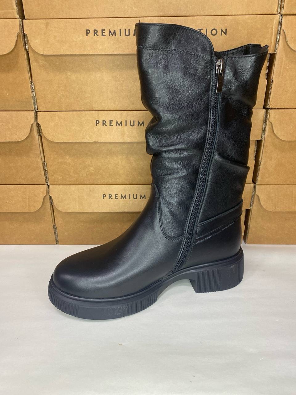 картинка Сапоги кожаные Benito от магазина Pratik