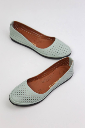 Балетки кожаные Benito 23342/38 new- фото 1 - интернет-магазин обуви Pratik