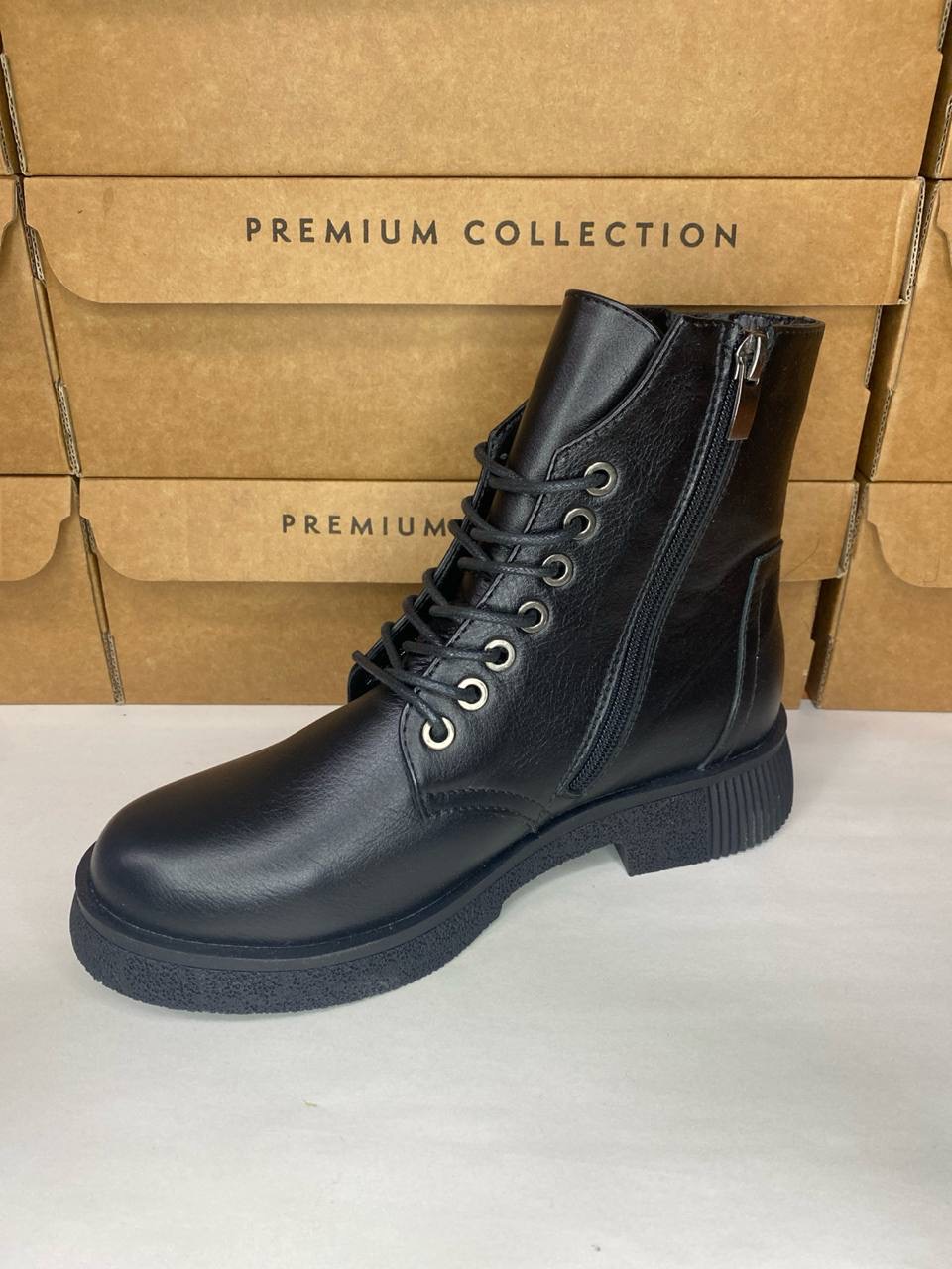 картинка Ботинки кожаные Benito от магазина Pratik