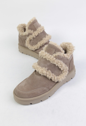 Ботинки замшевые Benito 1329/31/03 new- фото 1 - интернет-магазин обуви Pratik