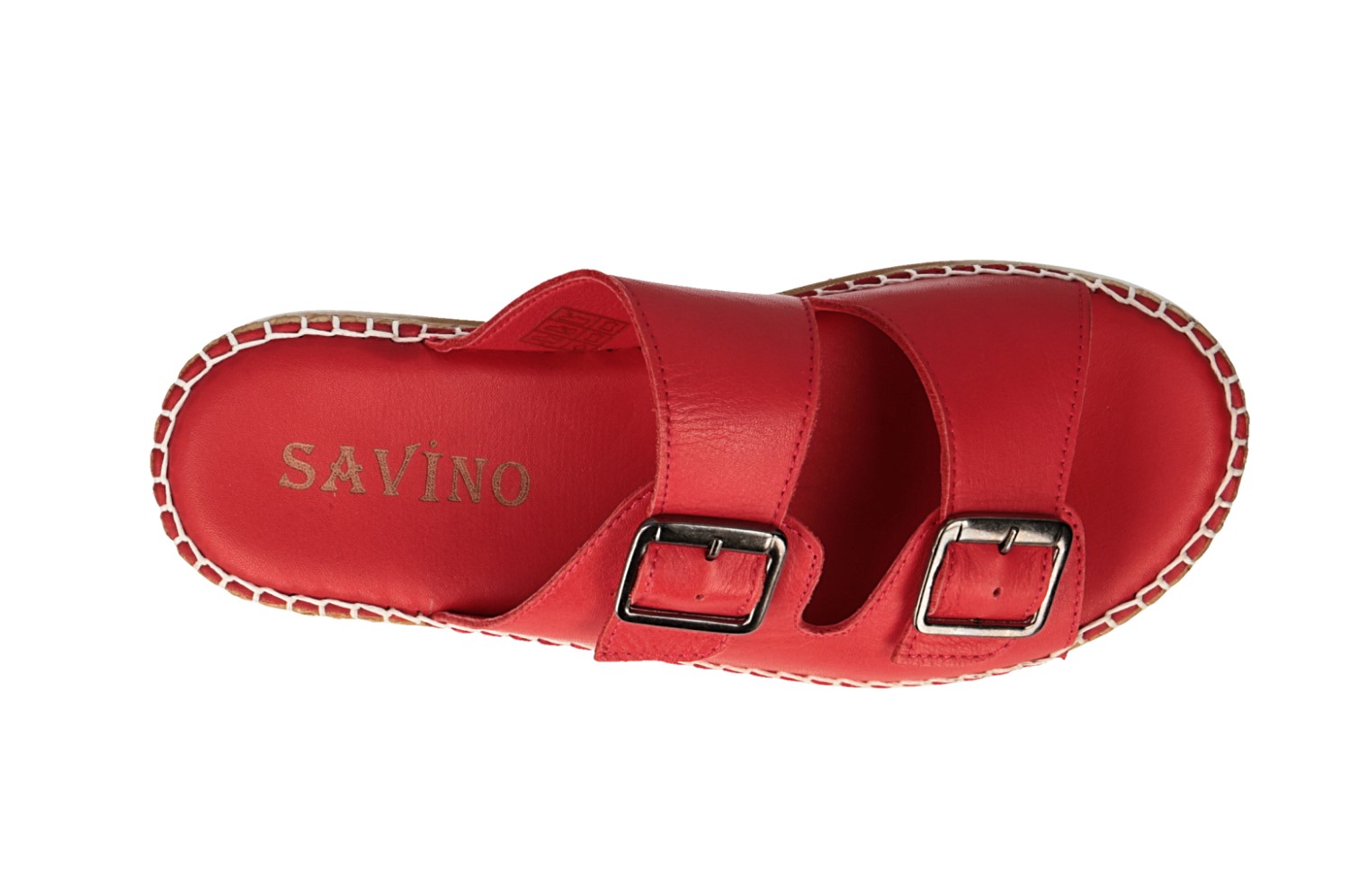 картинка Шлепанцы кожаные Savino от магазина Pratik