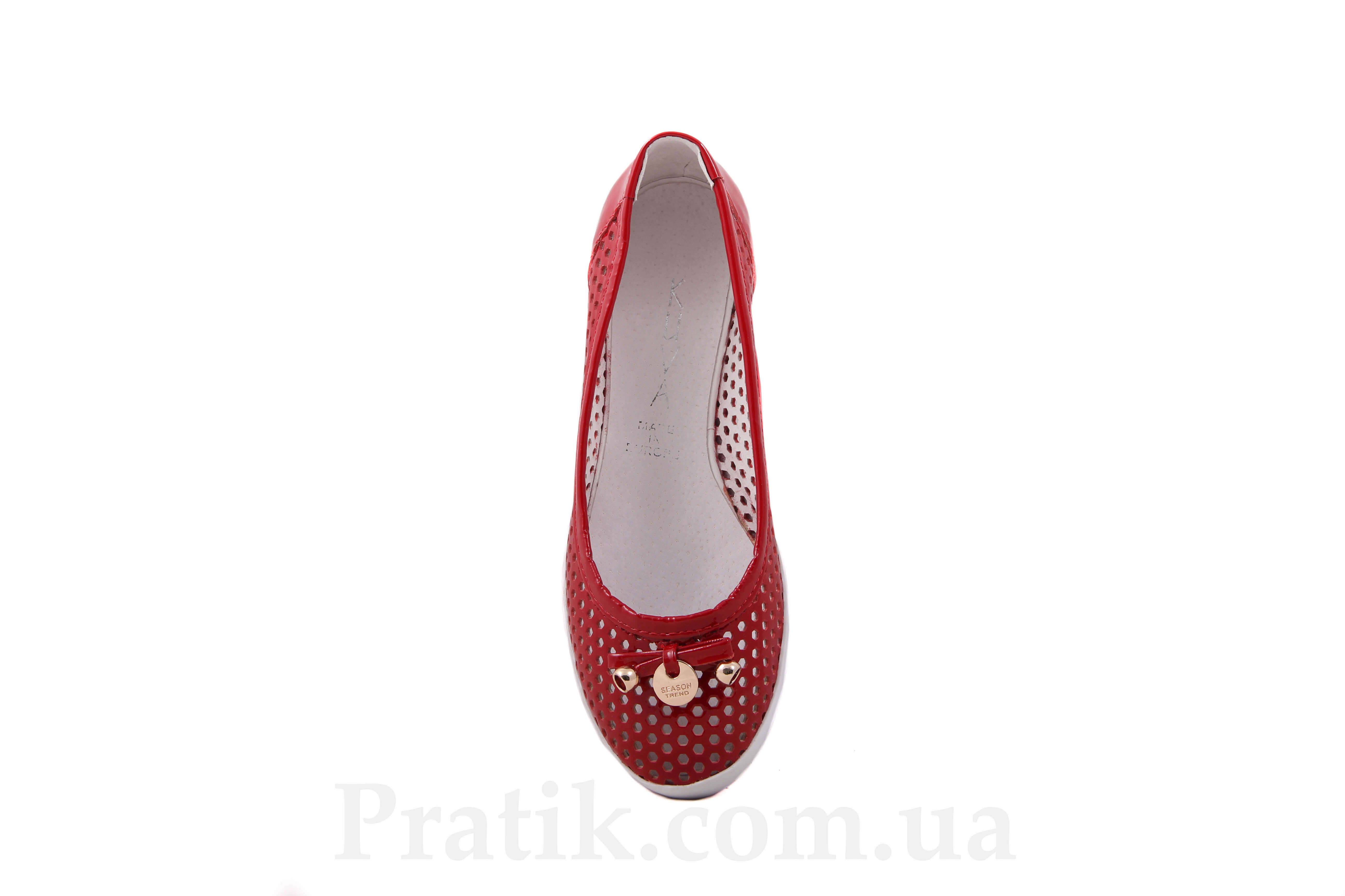 Балетки лаковые Kuva KU342/500kr фото 5 - интернет-магазин обуви Pratik