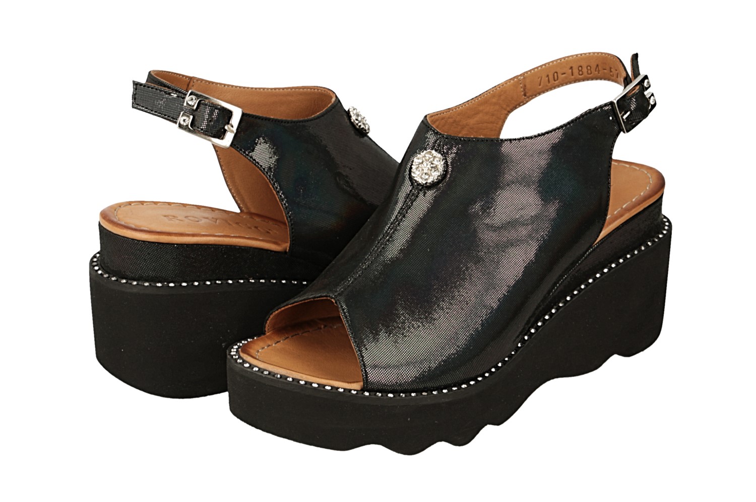 картинка Босоножки кожаные ROVIGO от магазина Pratik