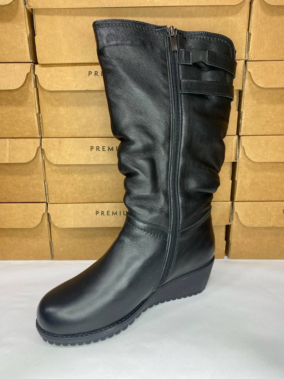 картинка Сапоги кожаные Benito от магазина Pratik