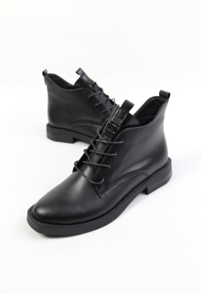 Ботинки кожаные Benito 34009/2 new- фото 1 - интернет-магазин обуви Pratik