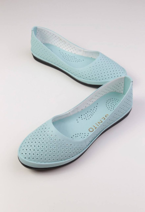 Балетки кожаные Benito 23342/73 new- фото 1 - интернет-магазин обуви Pratik