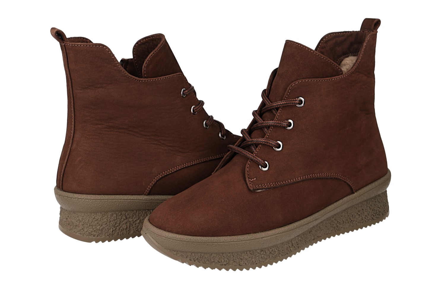 картинка Ботинки нубуковые Mariani от магазина Pratik