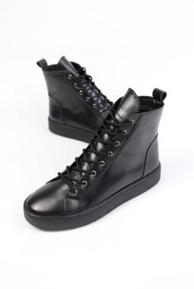 Ботинки кожаные Benito 1072-2/01/02 new- фото 1 - интернет-магазин обуви Pratik