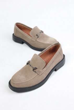 Лоферы замшевые Benito 2208/31/07 new- фото 1 - интернет-магазин обуви Pratik