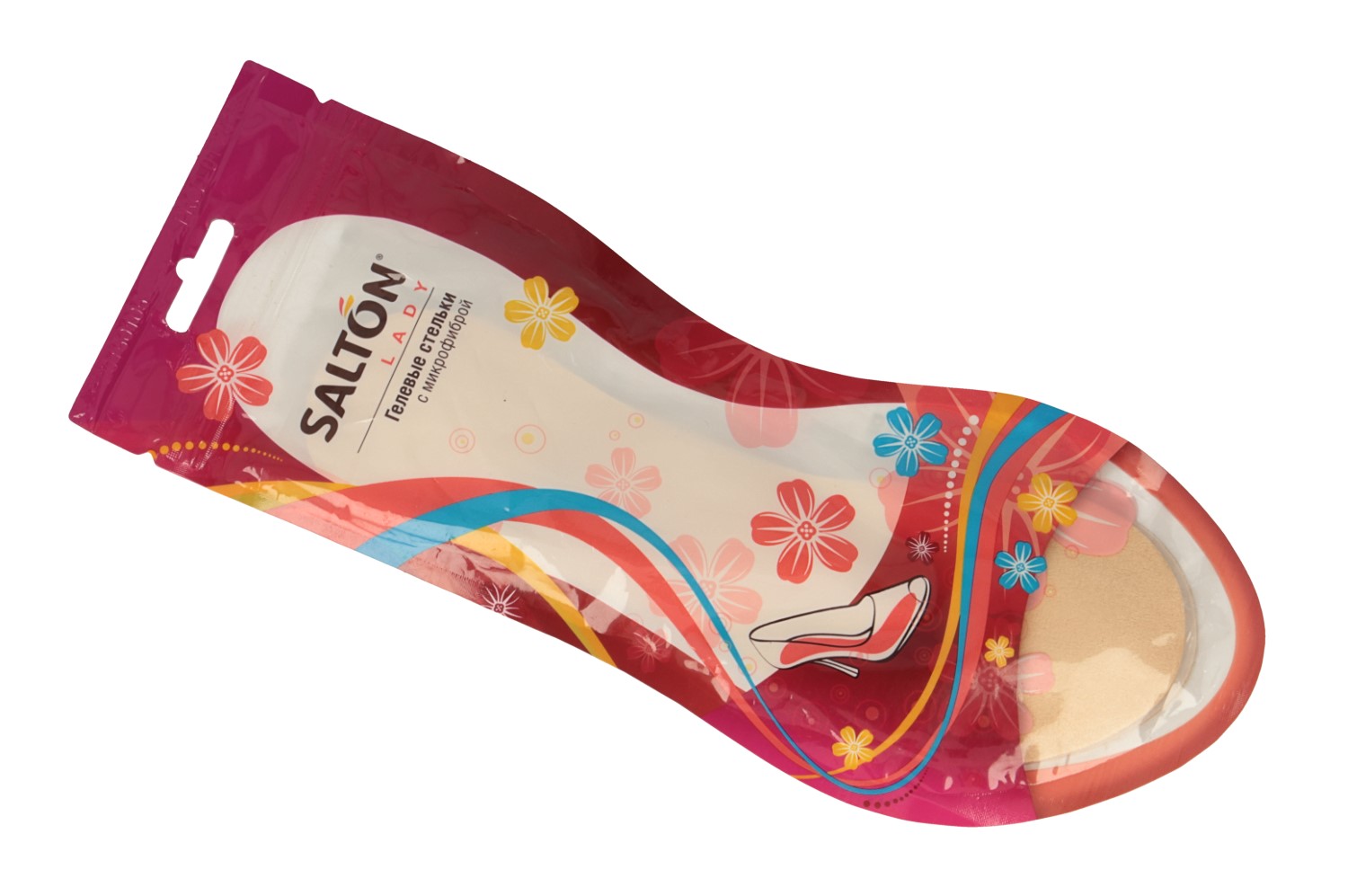 картинка Гелевые стельки Salton "Lady" с микрофиброй от магазина Pratik