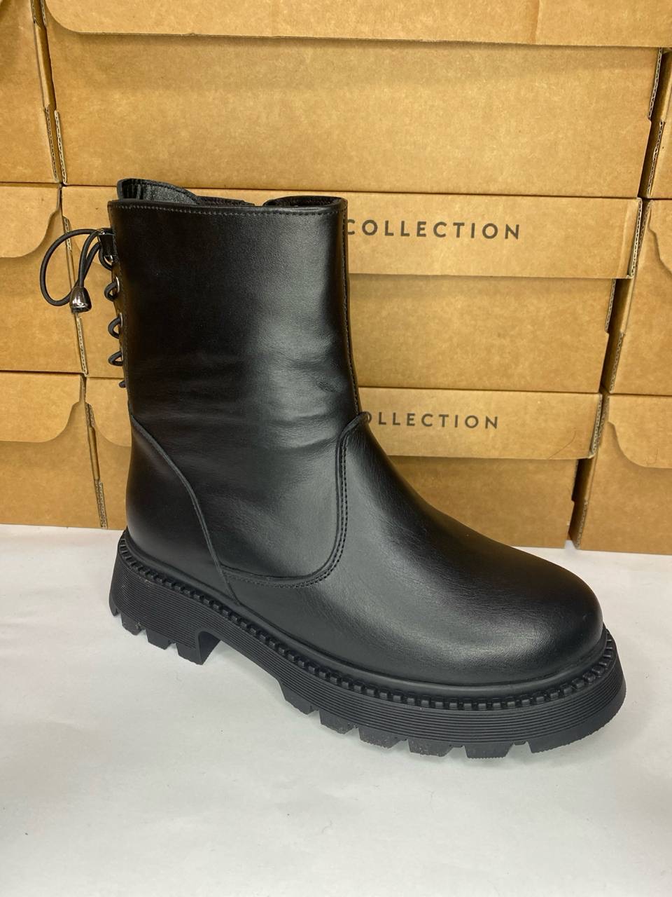 картинка Ботинки кожаные Benito от магазина Pratik